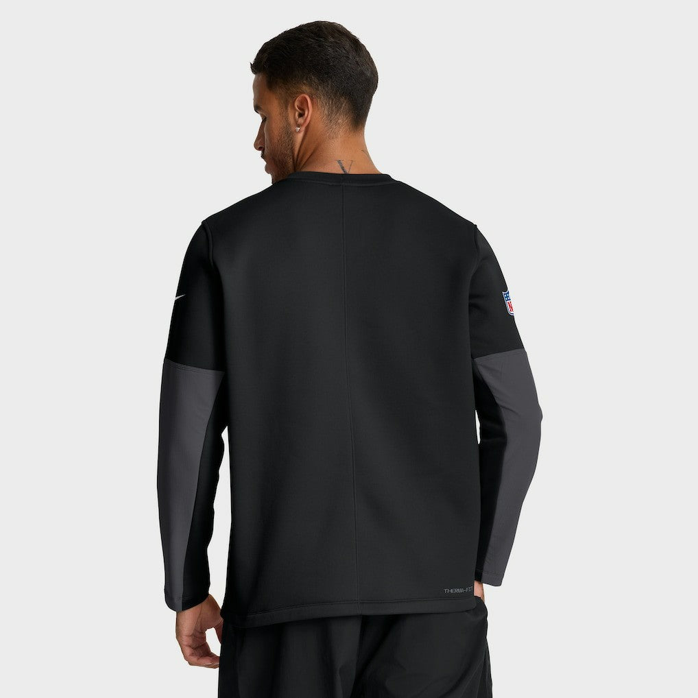 Sideline Coach Therma-FIT Long Sleeve T-Shirt - New Orleans Saints T-shirts