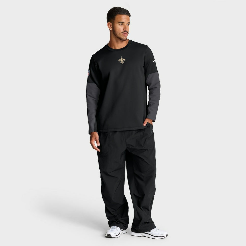 Sideline Coach Therma-FIT Long Sleeve T-Shirt - New Orleans Saints T-shirts