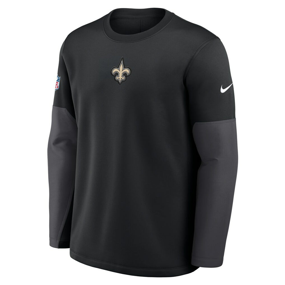 Sideline Coach Therma-FIT Long Sleeve T-Shirt - New Orleans Saints T-shirts