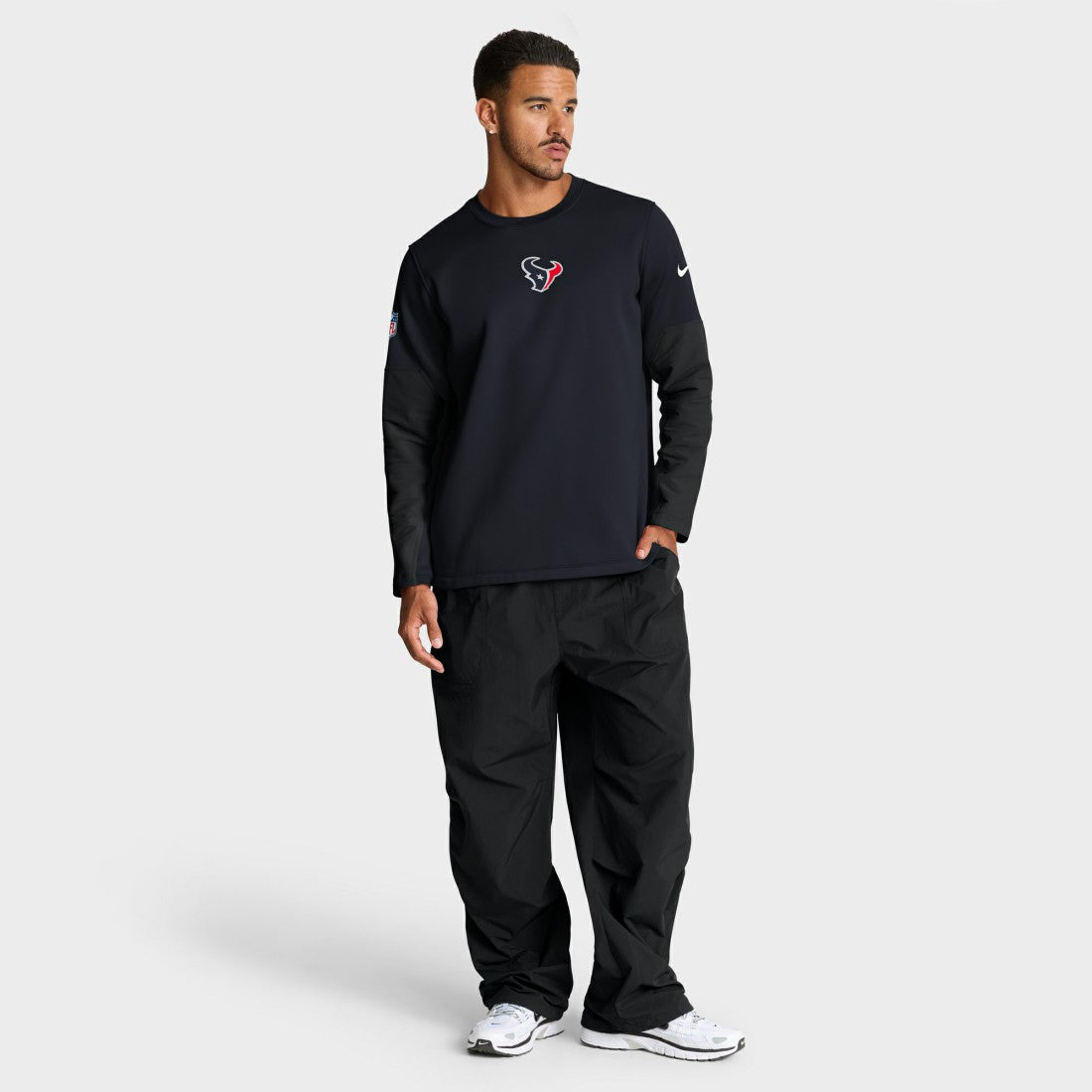 Sideline Coach Therma-FIT Long Sleeve T-Shirt - Houston Texans T-shirts
