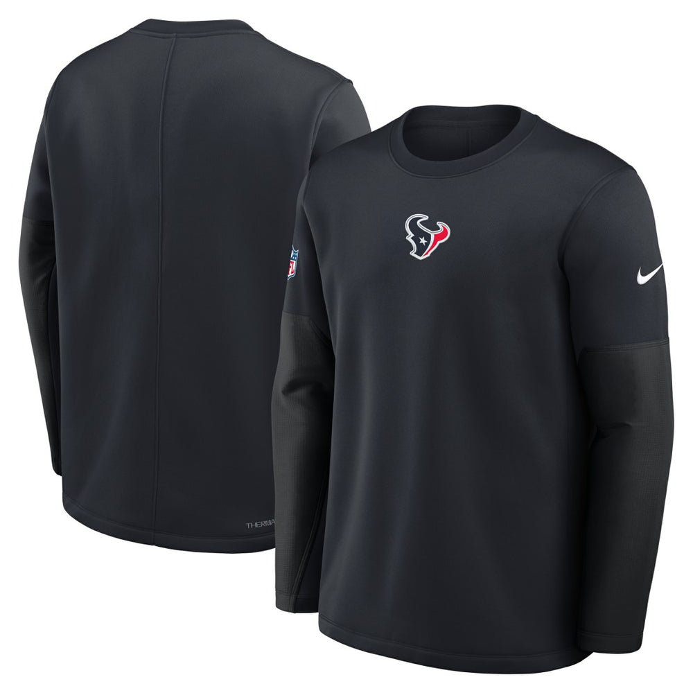 Sideline Coach Therma-FIT Long Sleeve T-Shirt - Houston Texans T-shirts