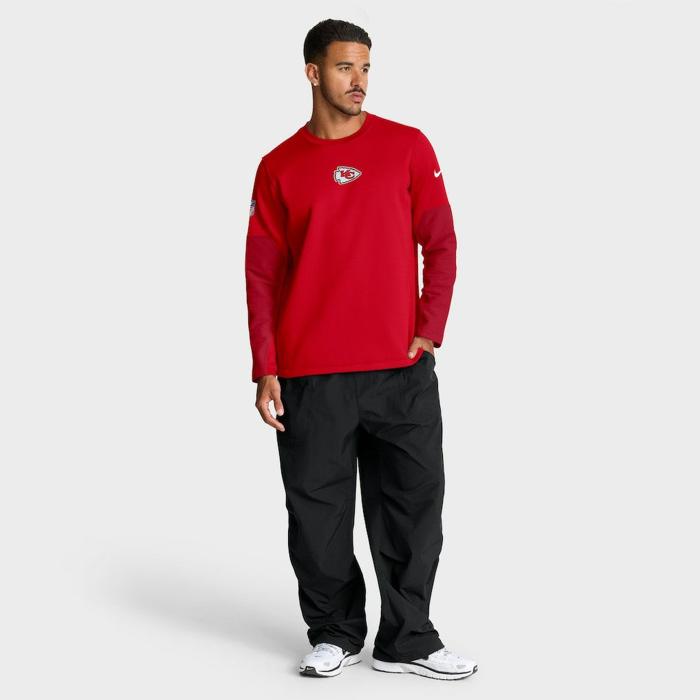 Sideline Coach Therma-FIT Long Sleeve T-Shirt - Kansas City Chiefs T-shirts