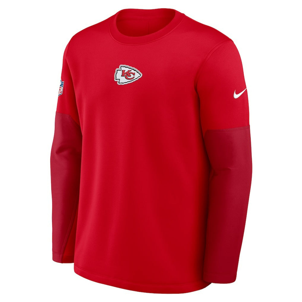 Sideline Coach Therma-FIT Long Sleeve T-Shirt - Kansas City Chiefs T-shirts