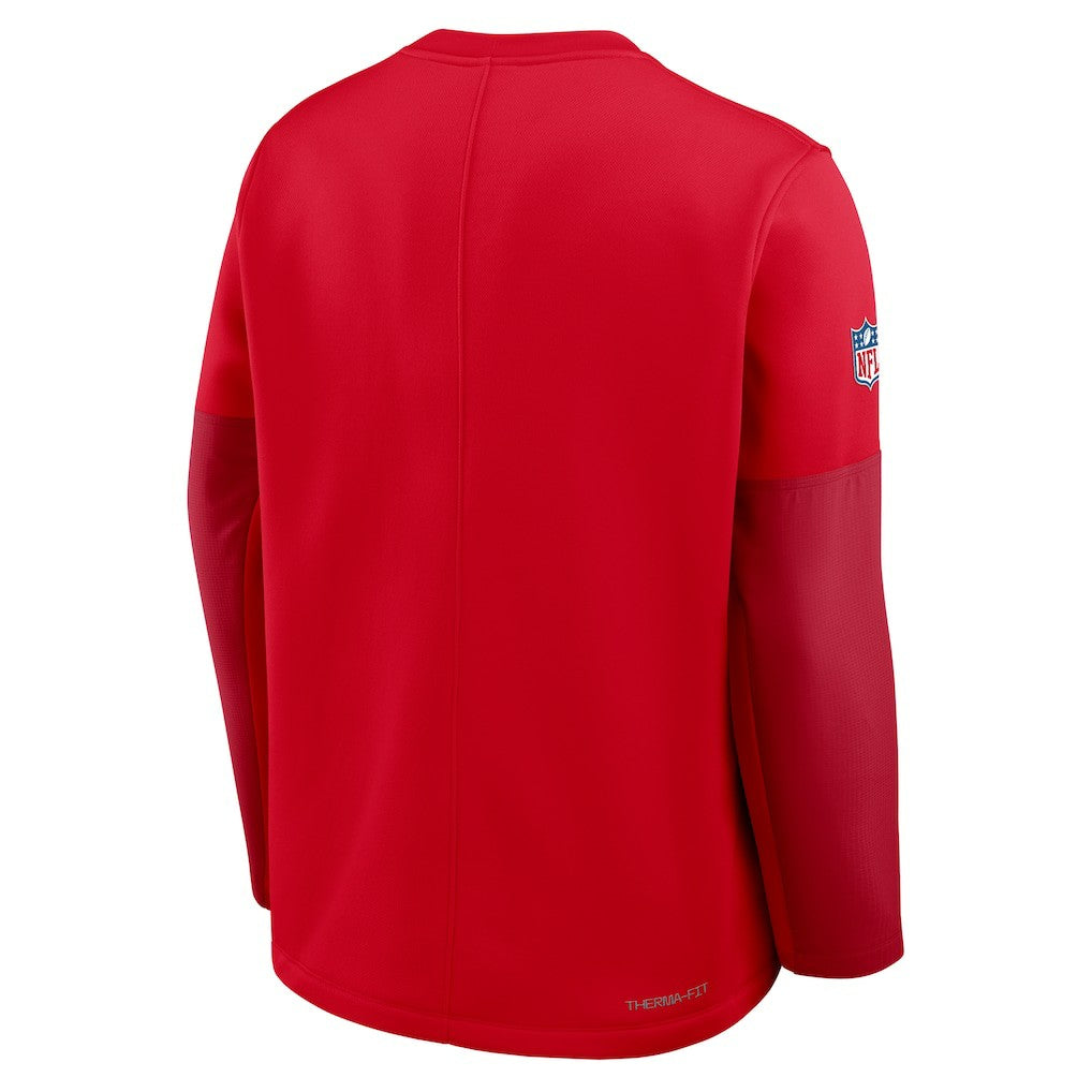 Sideline Coach Therma-FIT Long Sleeve T-Shirt - Kansas City Chiefs T-shirts