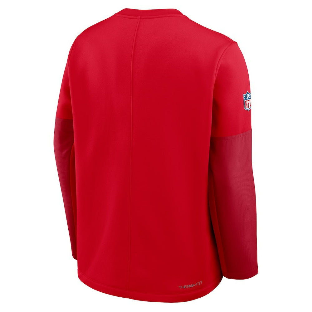 Sideline Coach Therma-FIT Long Sleeve T-Shirt - Kansas City Chiefs T-shirts