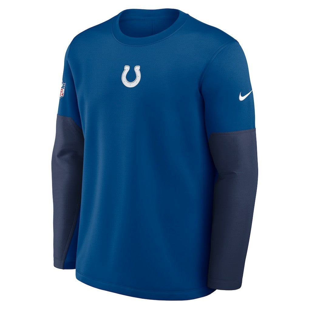 Sideline Coach Therma-FIT Long Sleeve T-Shirt - Indianapolis Colts T-shirts