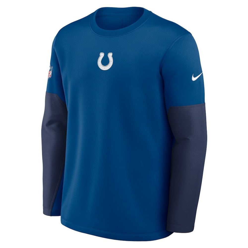 Sideline Coach Therma-FIT Long Sleeve T-Shirt - Indianapolis Colts T-shirts