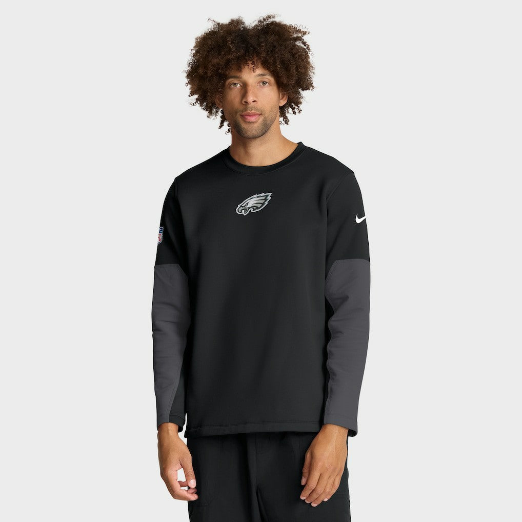 Sideline Coach Therma-FIT Long Sleeve T-Shirt - Philadelphia Eagles T-shirts