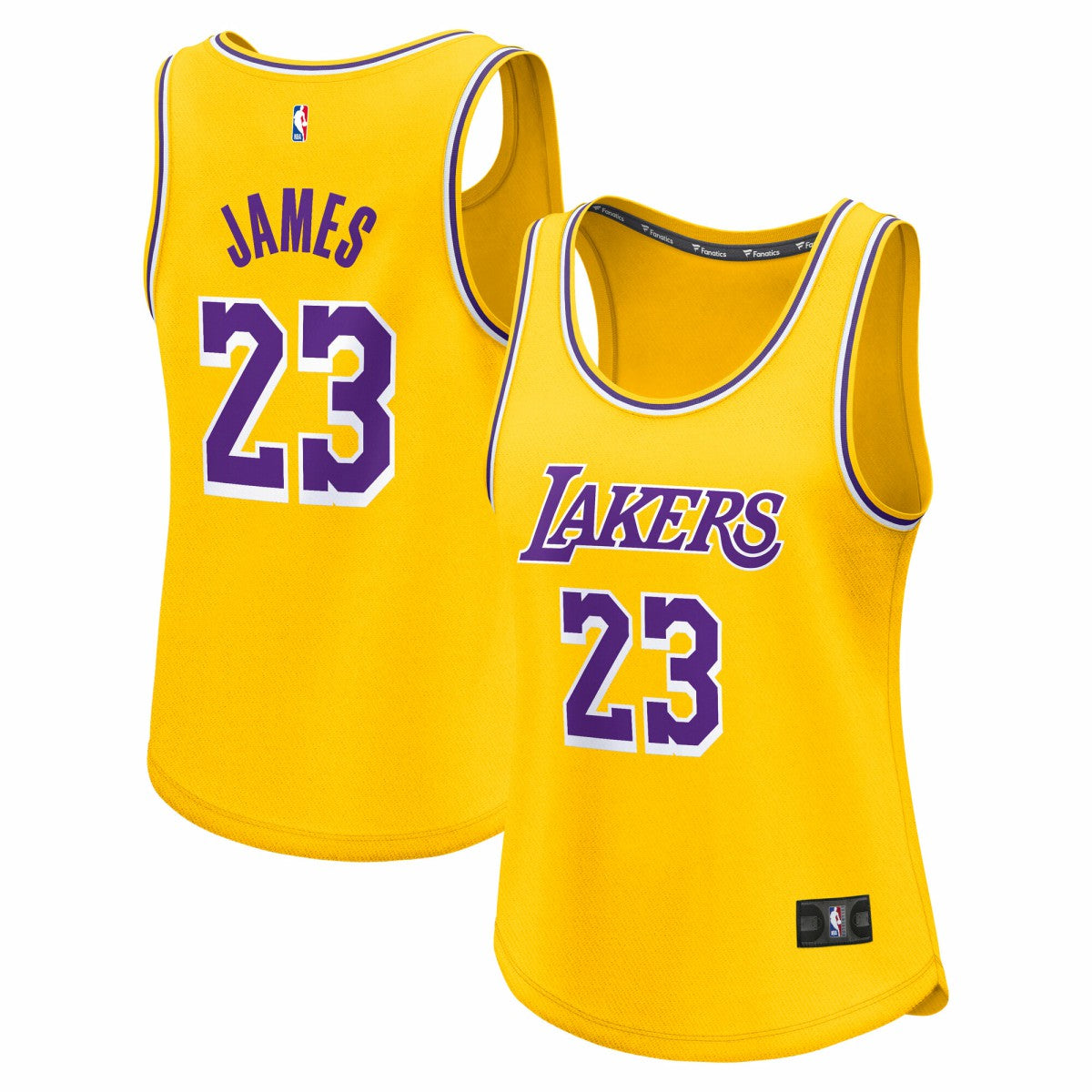 Fanatics LeBron James Los Angeles Lakers Women's Fast Break Player Jersey