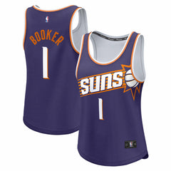 Fanatics Devin Booker Phoenix Suns Women's Fast Break Player Jersey
