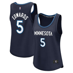 Fanatics Anthony Edwards Minnesota Timberwolves Women's Fast Break Player Jersey