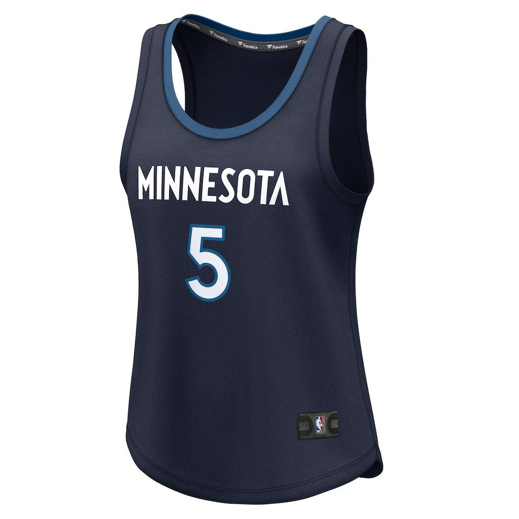 Fanatics Anthony Edwards Minnesota Timberwolves Women's Fast Break Player Jersey