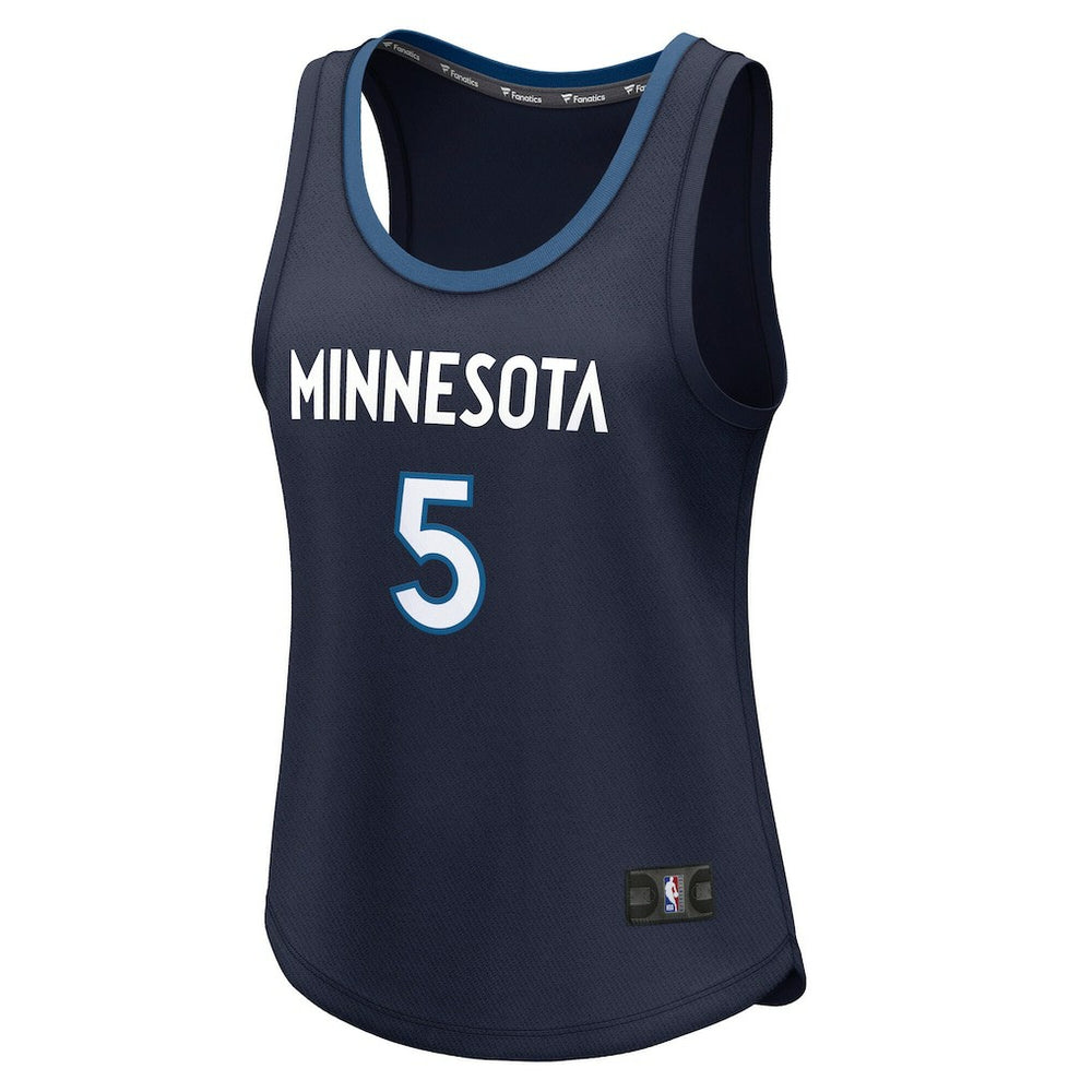 Fanatics Anthony Edwards Minnesota Timberwolves Women's Fast Break Player Jersey