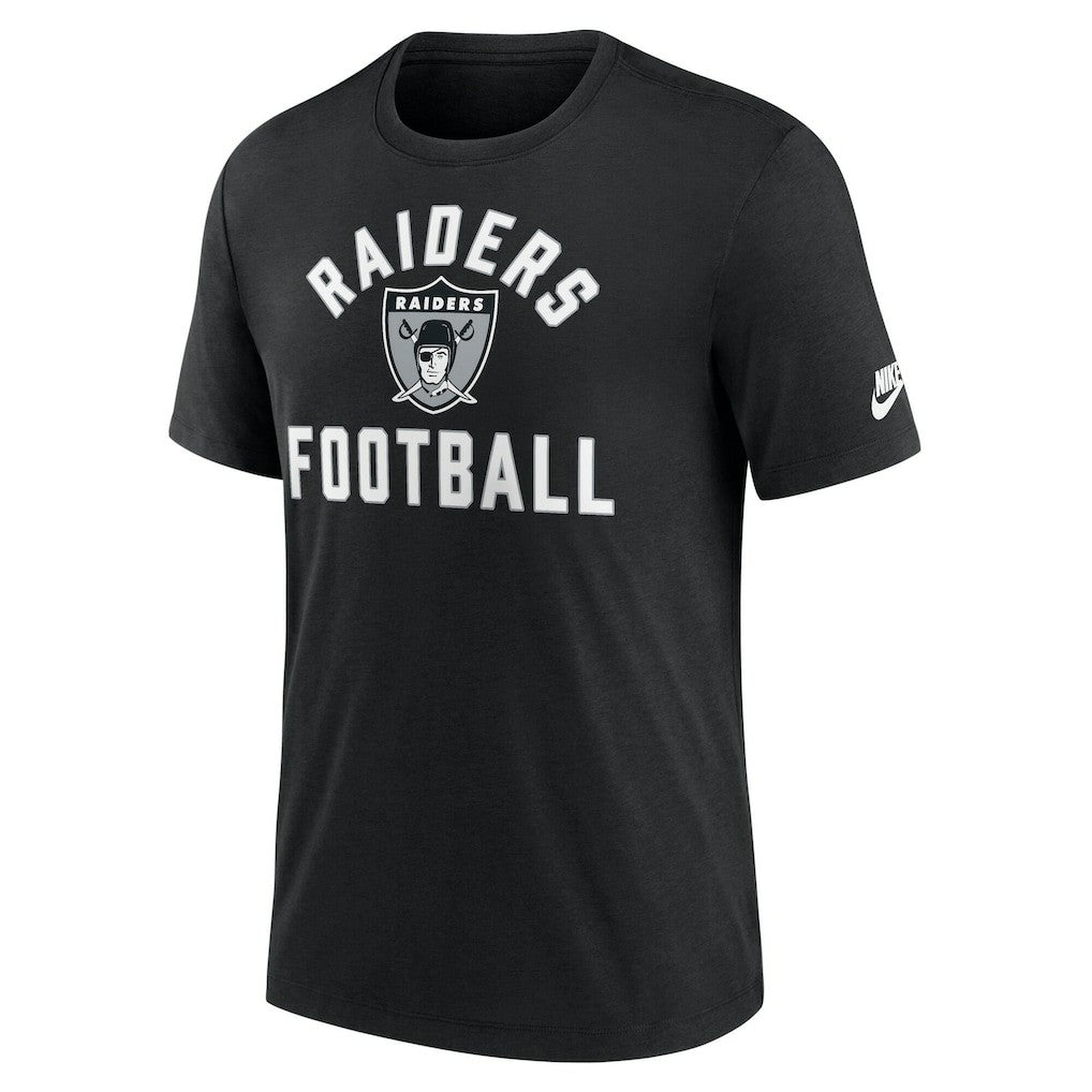 Favorable Timeline Tri-Blend T-Shirt - Las Vegas Raiders T-shirts