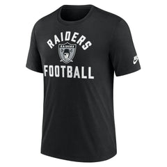 Favorable Timeline Tri-Blend T-Shirt - Las Vegas Raiders T-shirts