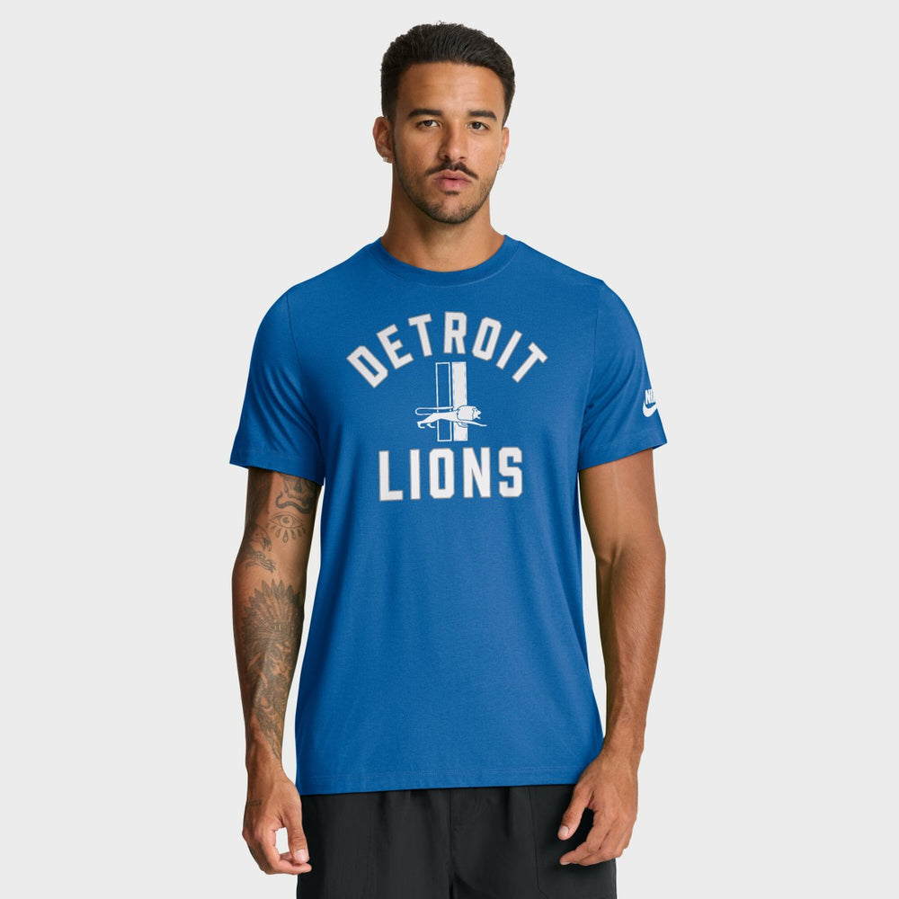 Favorable Timeline Tri-Blend T-Shirt - Detroit Lions T-shirts
