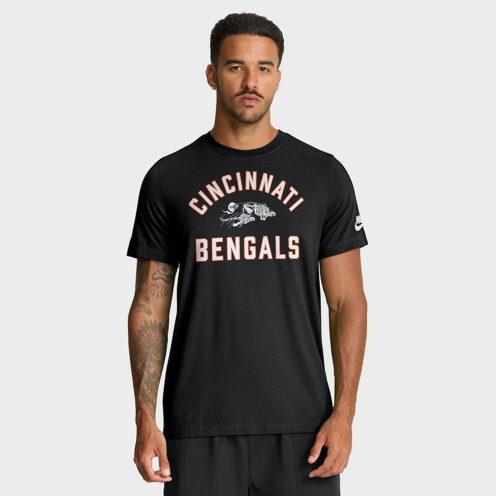 Favorable Timeline Tri-Blend T-Shirt - Cincinnati Bengals T-shirts