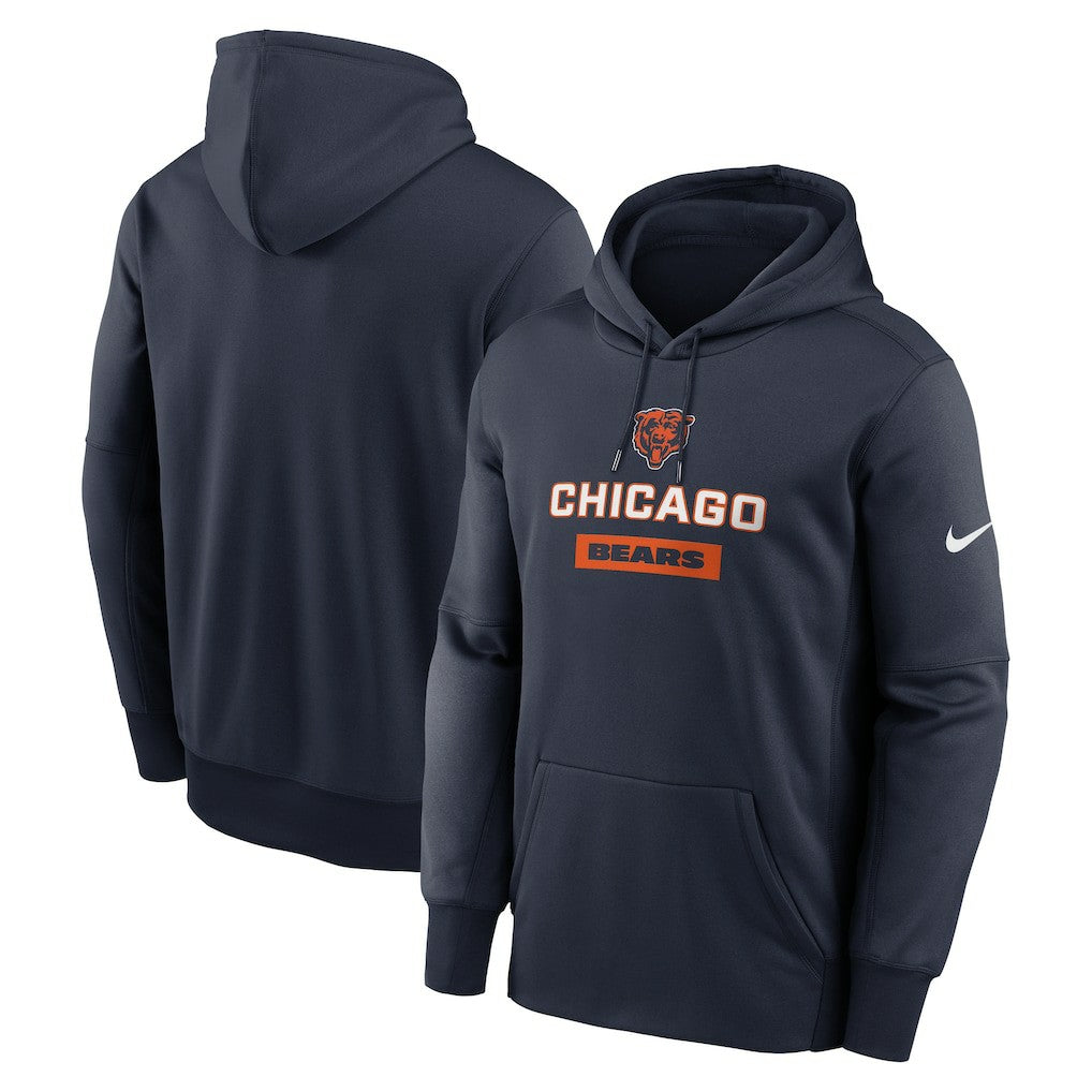 Toss Sweep Performance Pullover Hoodie - Chicago Bears Hoodies