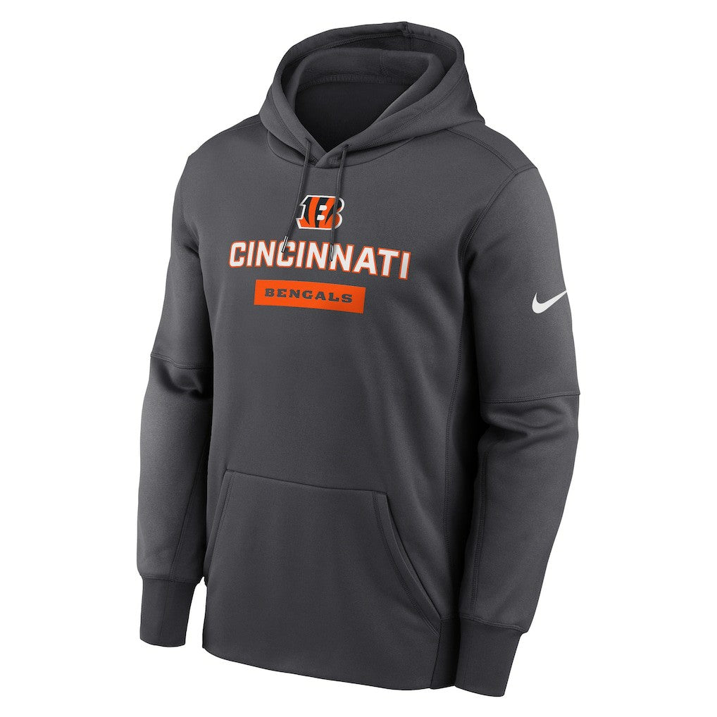 Toss Sweep Performance Pullover Hoodie - Cincinnati Bengals Hoodies