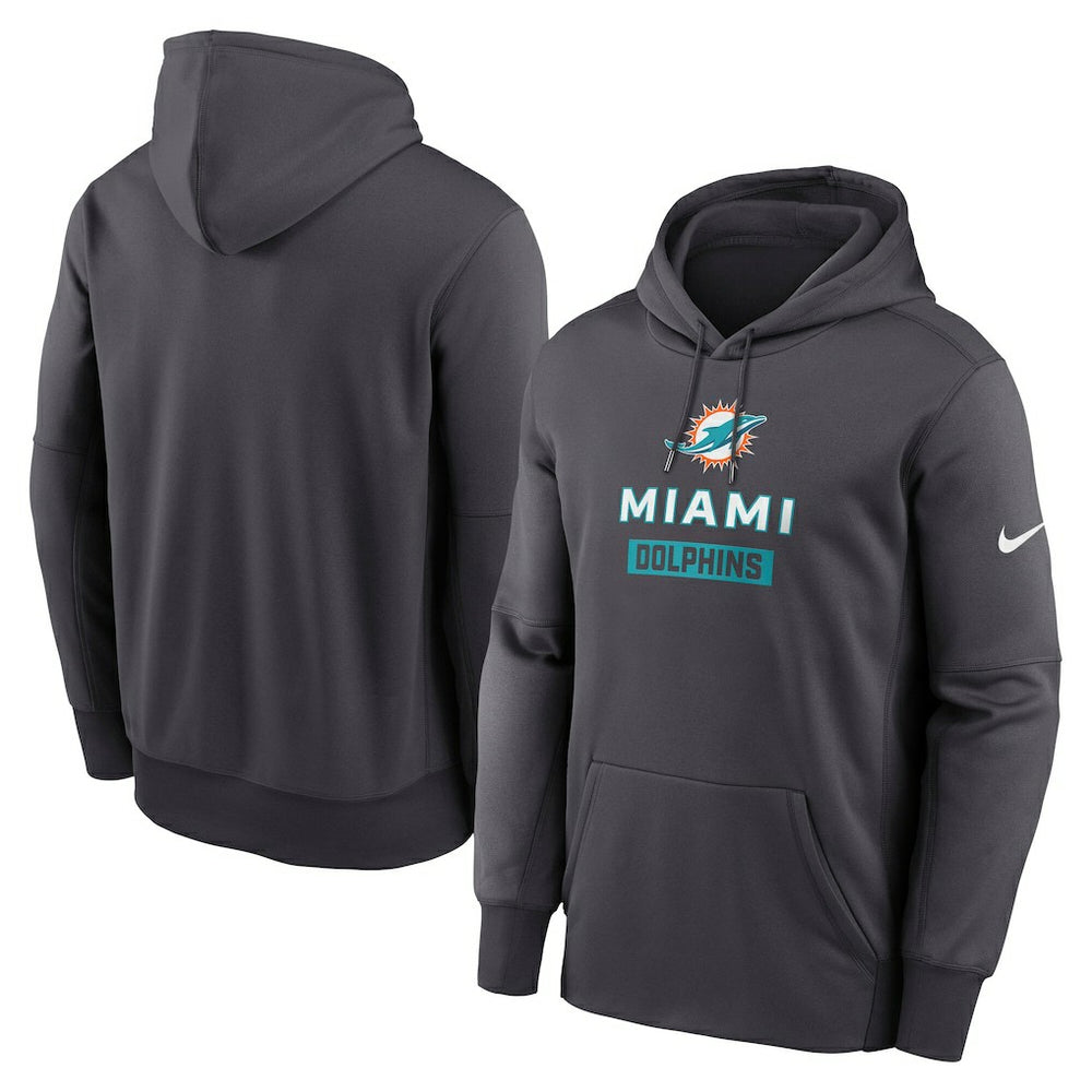 Toss Sweep Performance Pullover Hoodie - Miami Dolphins Hoodies