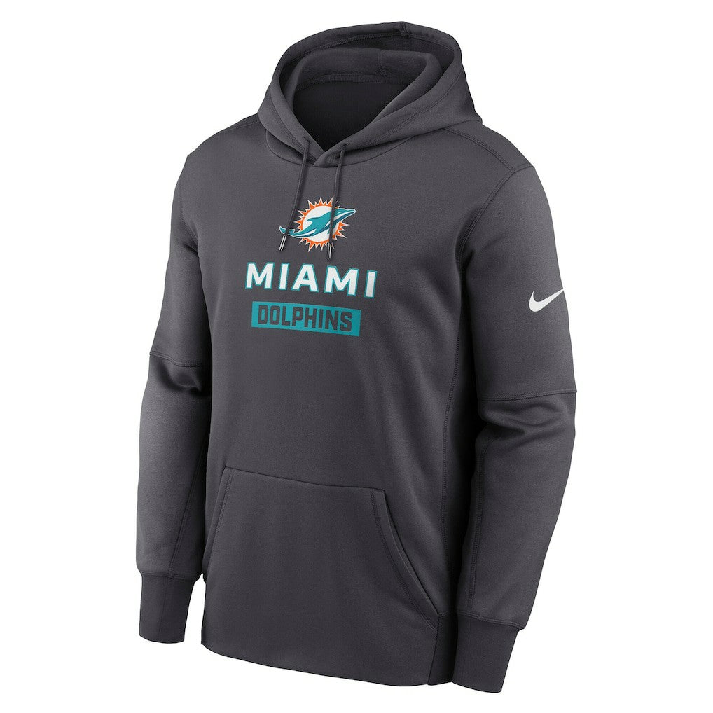 Toss Sweep Performance Pullover Hoodie - Miami Dolphins Hoodies