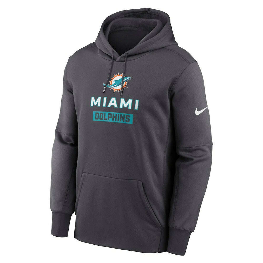 Toss Sweep Performance Pullover Hoodie - Miami Dolphins Hoodies