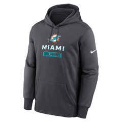 Toss Sweep Performance Pullover Hoodie - Miami Dolphins Hoodies