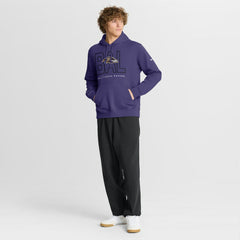 Busted Play Club Fleece Pullover Hoodie - Baltimore Ravens Hoodies