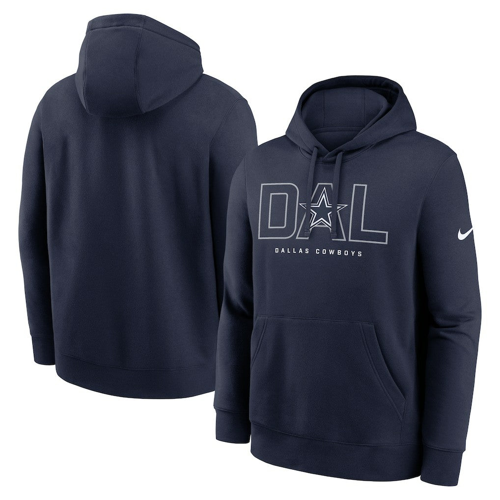 Busted Play Club Fleece Pullover Hoodie - Dallas Cowboys Hoodies