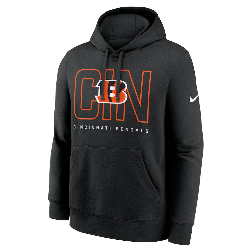 Busted Play Club Fleece Pullover Hoodie - Cincinnati Bengals Hoodies
