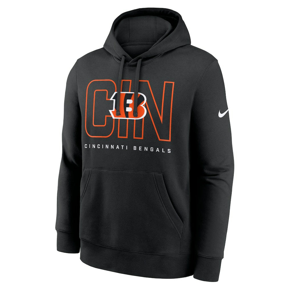 Busted Play Club Fleece Pullover Hoodie - Cincinnati Bengals Hoodies