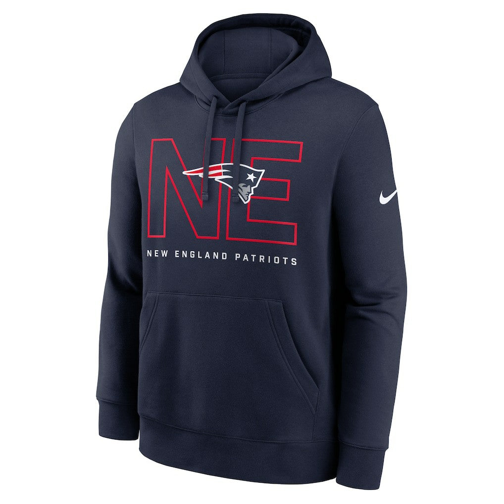 Busted Play Club Fleece Pullover Hoodie - New England Patriots Hoodies