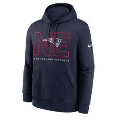 Busted Play Club Fleece Pullover Hoodie - New England Patriots Hoodies