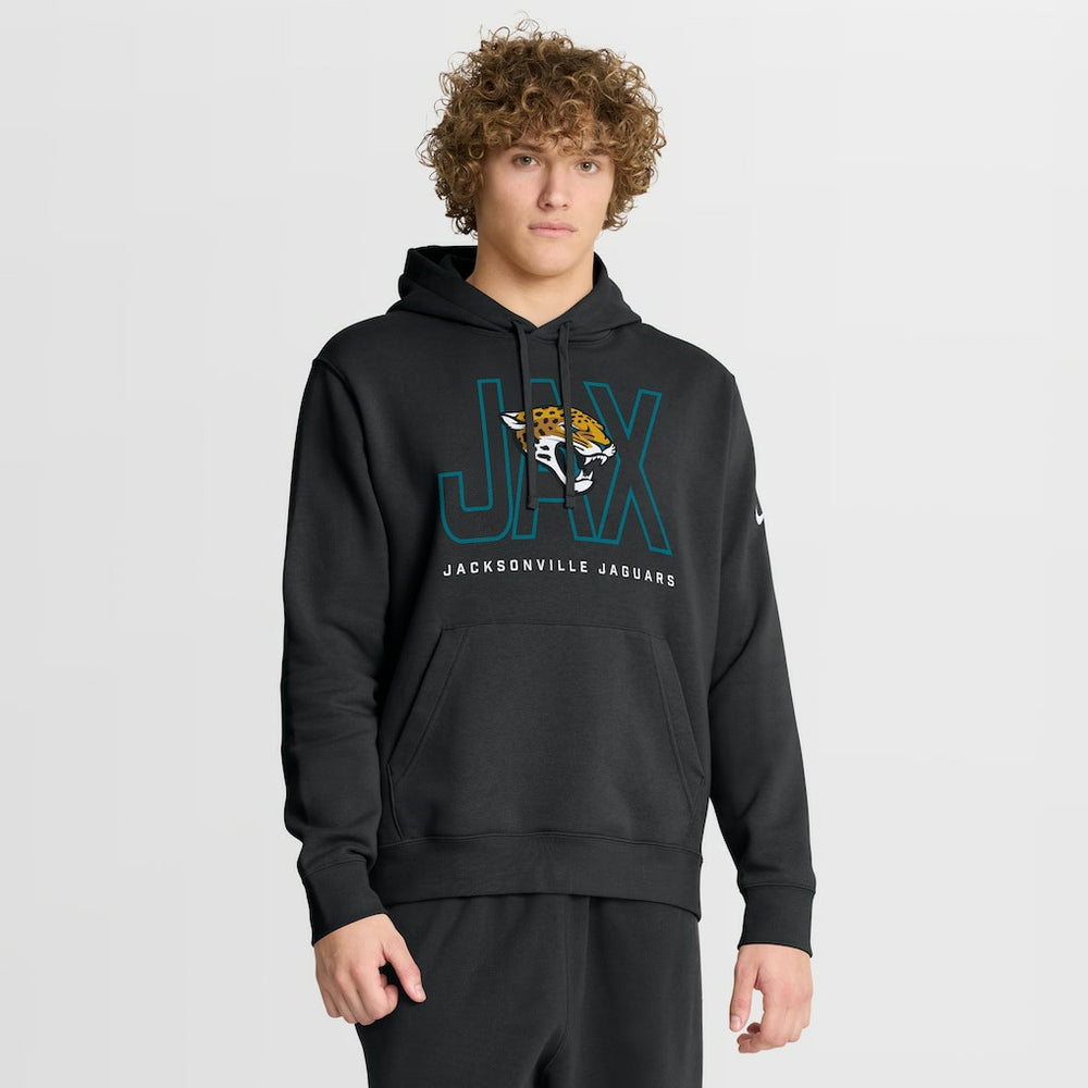 Busted Play Club Fleece Pullover Hoodie - Jacksonville Jaguars Hoodies
