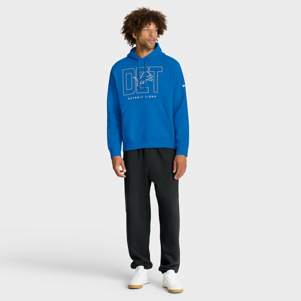 Busted Play Club Fleece Pullover Hoodie - Detroit Lions Hoodies