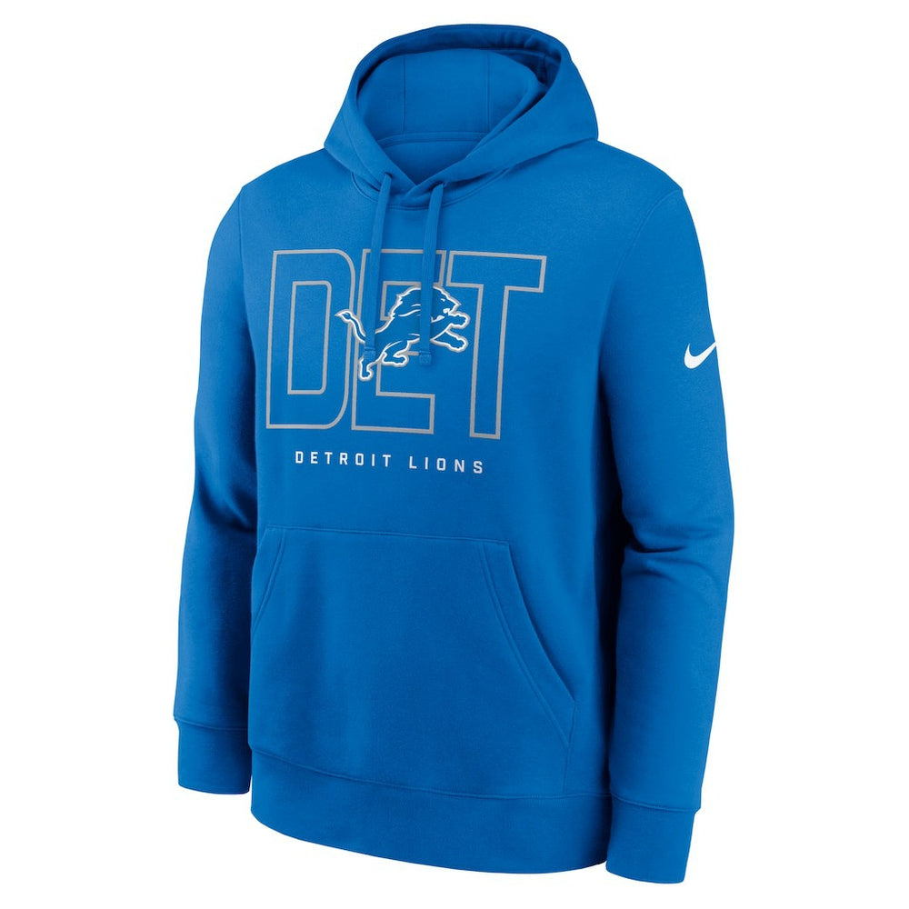 Busted Play Club Fleece Pullover Hoodie - Detroit Lions Hoodies