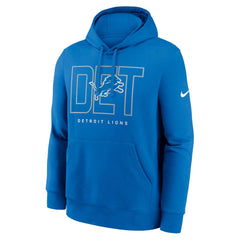 Busted Play Club Fleece Pullover Hoodie - Detroit Lions Hoodies