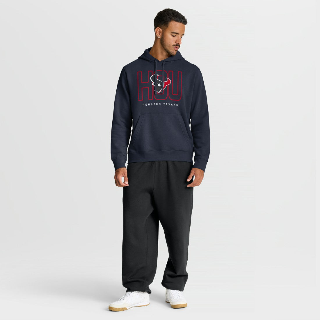 Busted Play Club Fleece Pullover Hoodie - Houston Texans Hoodies