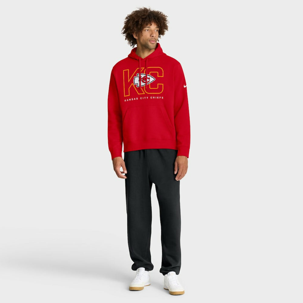 Busted Play Club Fleece Pullover Hoodie - Kansas City Chiefs Hoodies