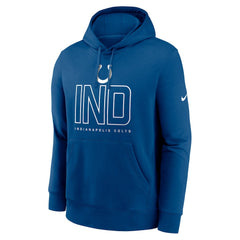 Busted Play Club Fleece Pullover Hoodie - Indianapolis Colts Hoodies