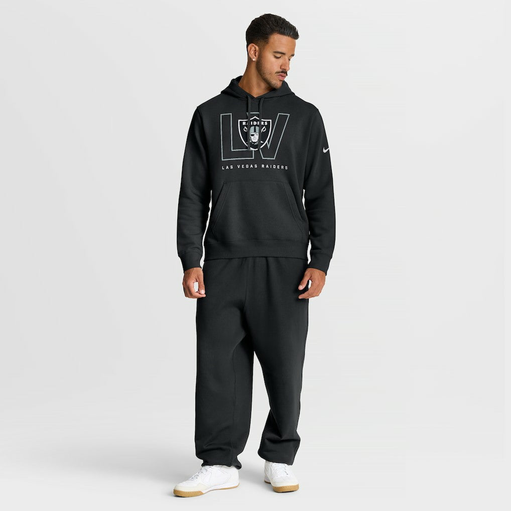 Busted Play Club Fleece Pullover Hoodie - Las Vegas Raiders Hoodies