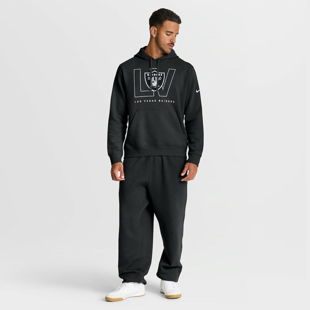 Busted Play Club Fleece Pullover Hoodie - Las Vegas Raiders Hoodies