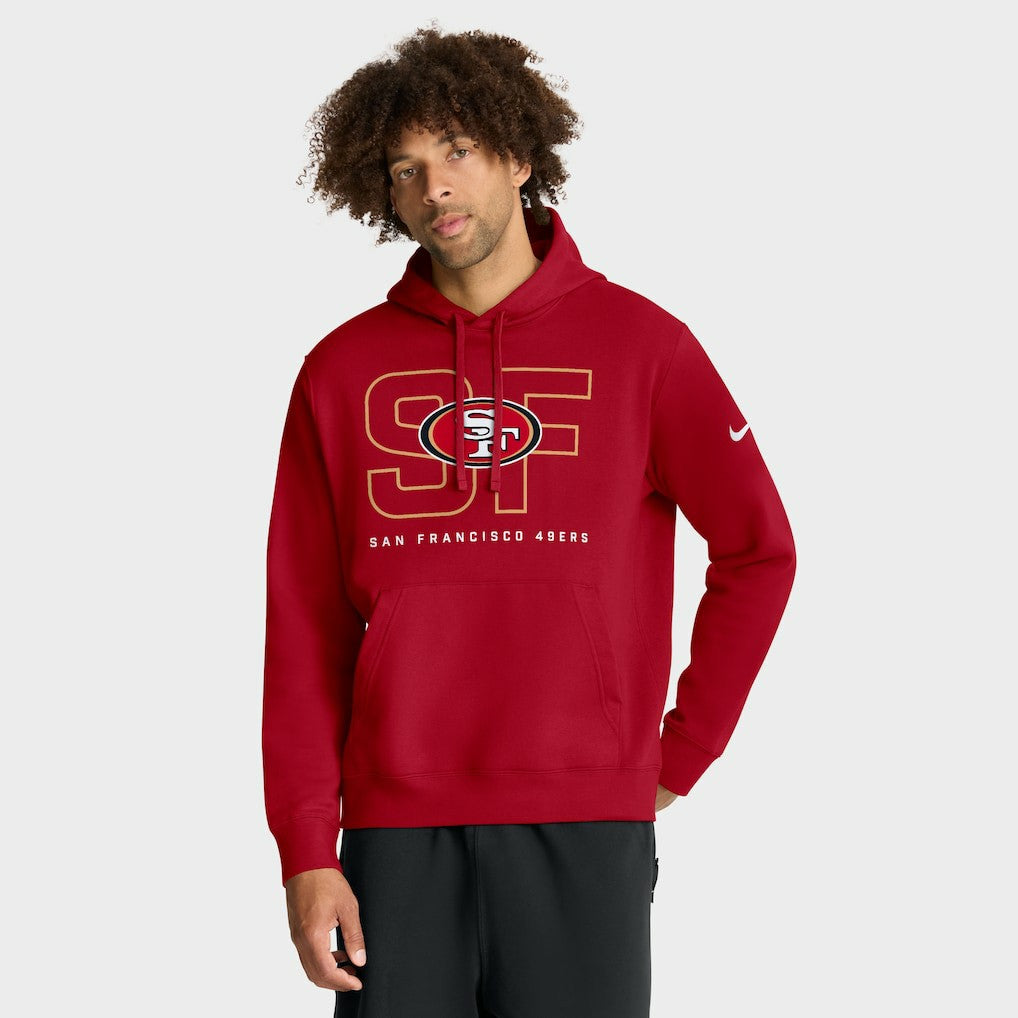 Busted Play Club Fleece Pullover Hoodie - San Francisco 49ers Hoodies