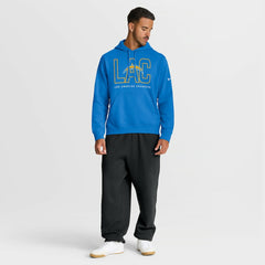 Busted Play Club Fleece Pullover Hoodie - Los Angeles Chargers Hoodies