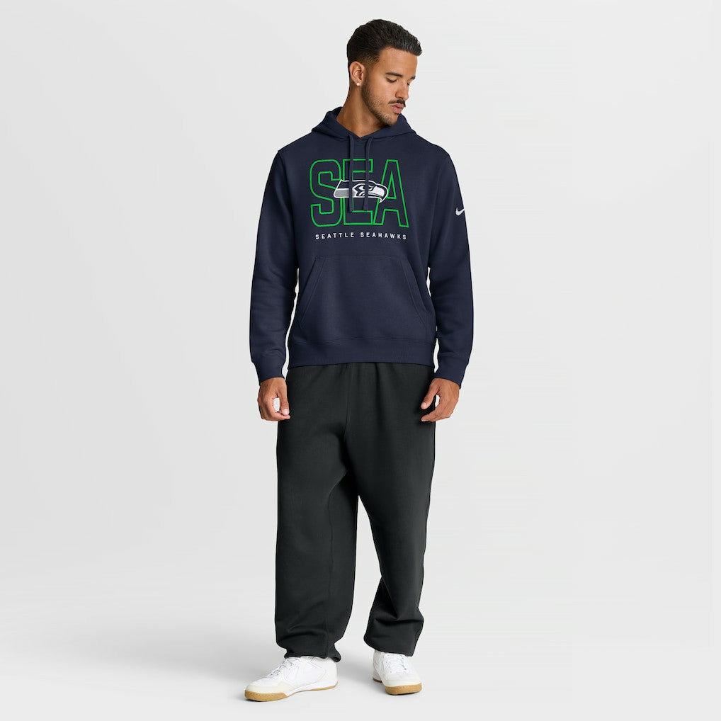 Busted Play Club Fleece Pullover Hoodie - Seattle Seahawks Hoodies
