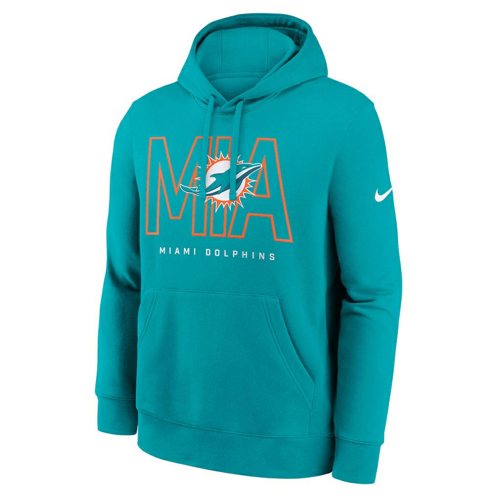 Busted Play Club Fleece Pullover Hoodie - Miami Dolphins Hoodies