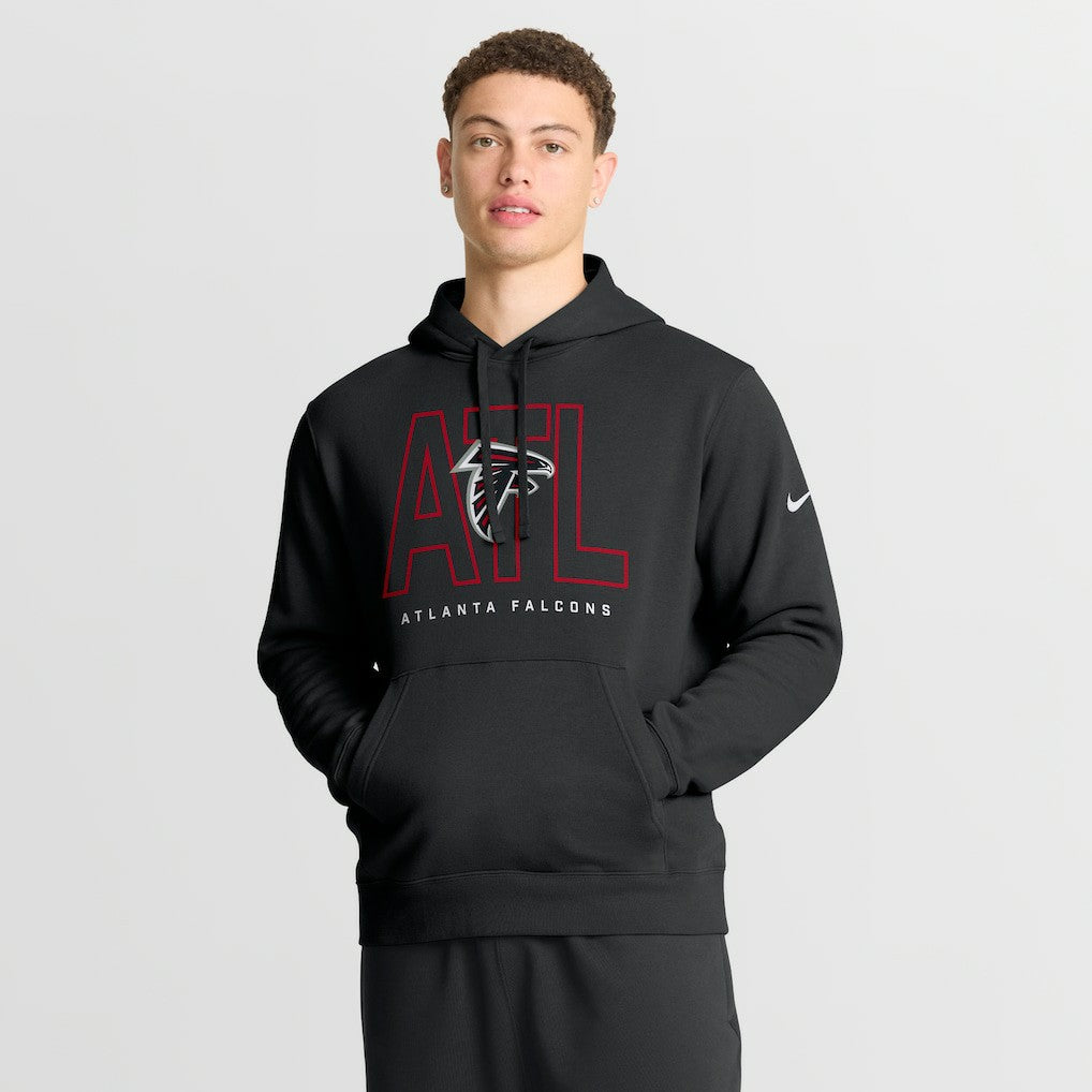 Busted Play Club Fleece Pullover Hoodie - Atlanta Falcons Hoodies