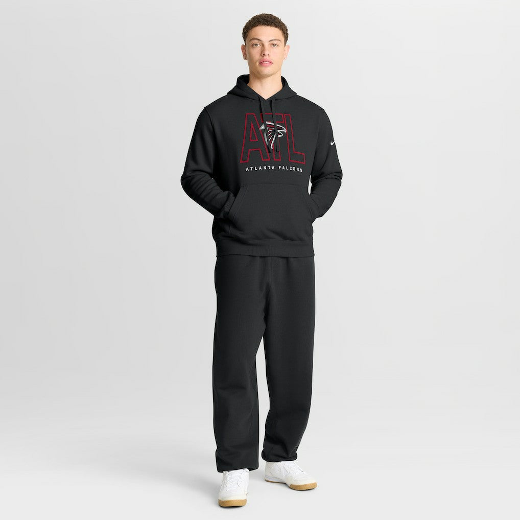 Busted Play Club Fleece Pullover Hoodie - Atlanta Falcons Hoodies