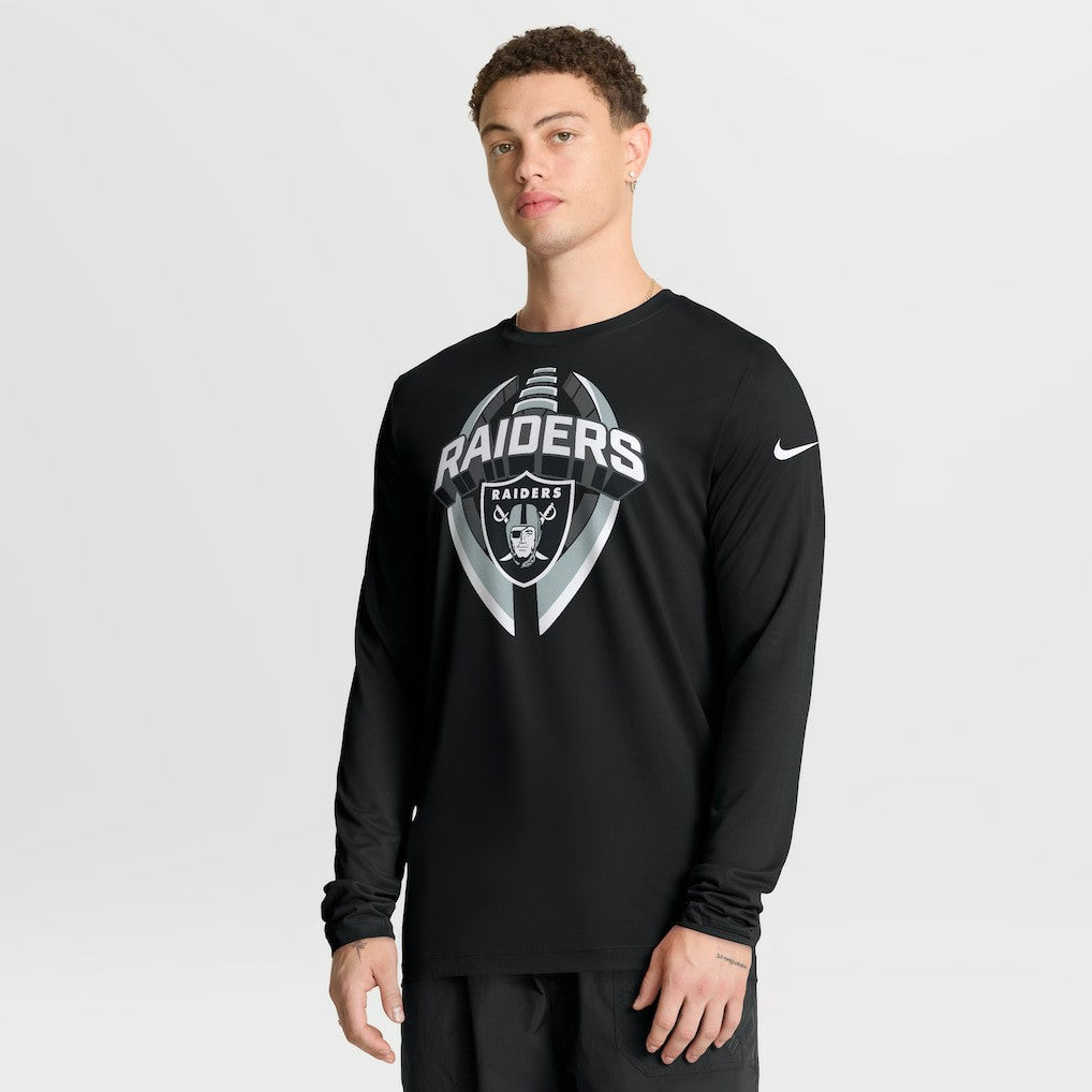 Primetime Legend Icon Performance Long Sleeve T-Shirt - Las Vegas Raiders T-shirts