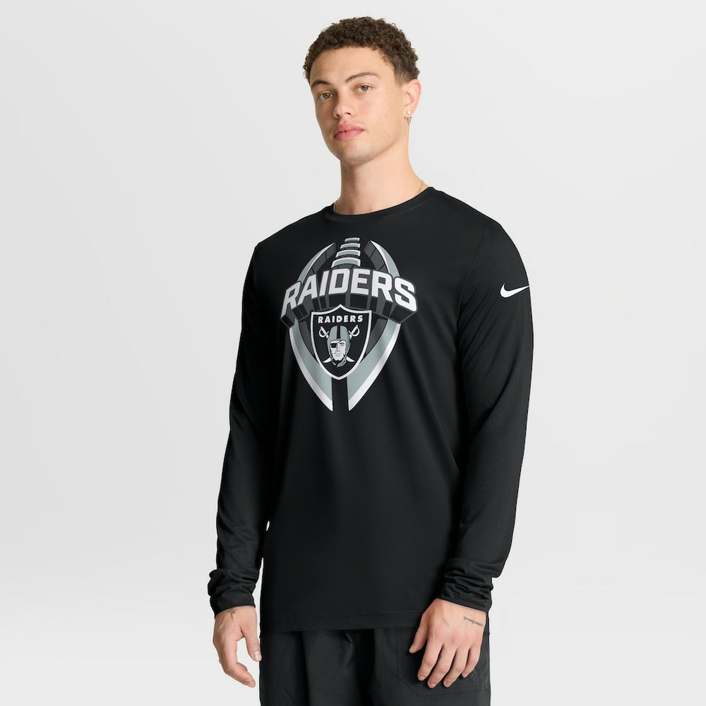 Primetime Legend Icon Performance Long Sleeve T-Shirt - Las Vegas Raiders T-shirts